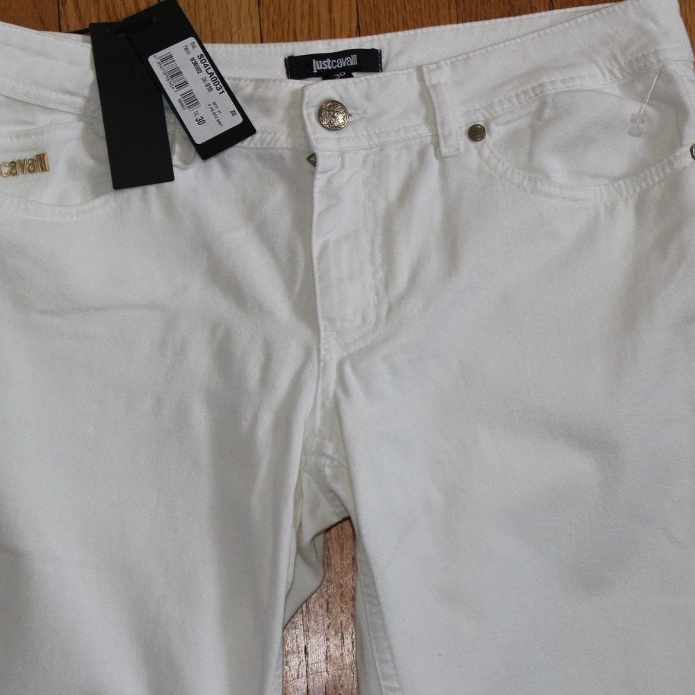 JUST CAVALLI WHITE SKINNY JEANS